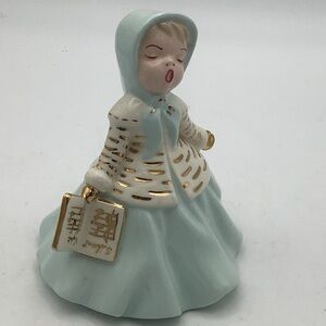 Vintage Porcelain Caroler Figurine